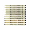 Sakura Pigma Micron Pen 10 pc set 003,005, 01, 02, 03, 05, 08, 10, 12, Black, 10PK 50059